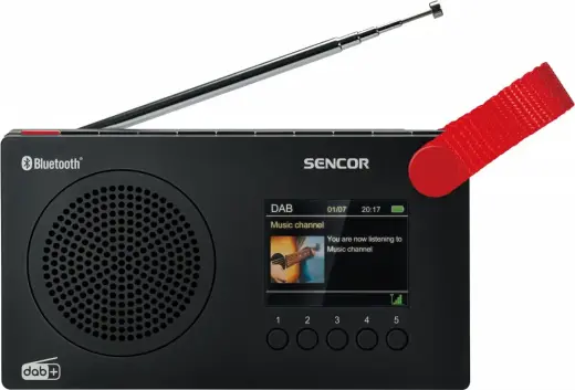 Digital radio with battery SRD 7757B Radio DAB+|FM