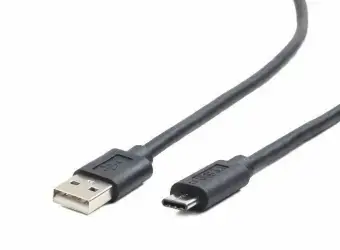 Gembird data transfer and charging cable | USB-A to USB-C | 3m | black