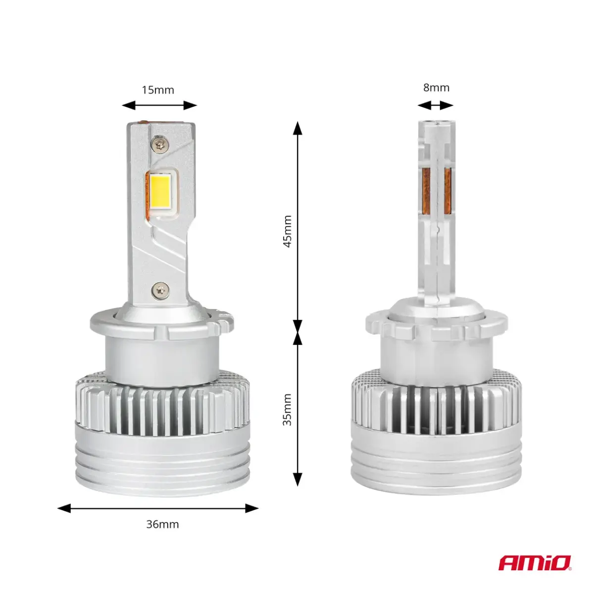 LED Headlights D-Basic Series D4S/D4R AMiO-03629