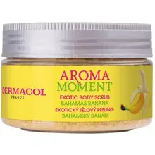 Aroma Moment Bahamas Banana Exotic Body Scrub - Sugar scrub with banana scent.