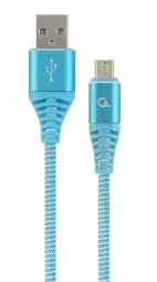 Gembird andmeedastus- ja laadimiskaabel | USB-A kuni Micro USB | 1m | sinine, valge