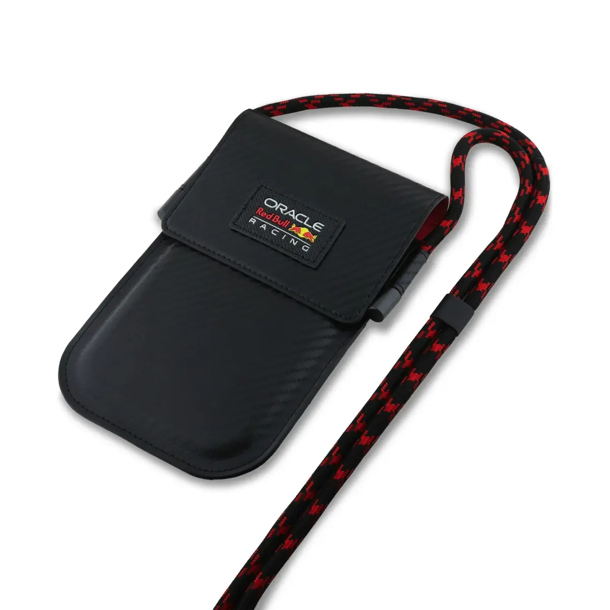 Red Bull PU Carbon Phone Bag Black