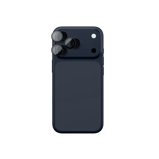 AmazingThing Sapphire Camera Glass for iPhone 17 Pro | Pro Max - with Blue Frame