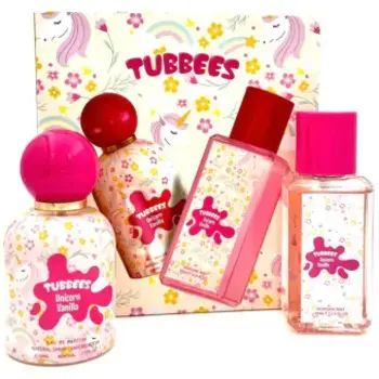 Tubbees Unicorn Vanilla Dárková sada EDP 50 ml a tělový sprej 75 ml