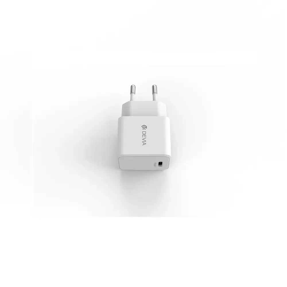 Devia GRS EA457 tīkla lādētājs | 30W | GaN, PD | USB-C | balts