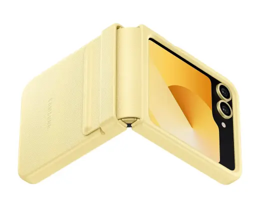 EF-VF741PYE Samsung KindSuit Case for Galaxy Z Flip 6 Yellow (Damaged Package)