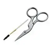 TweezermanStainless Steel Brow Shaping Scissors & Brush (Studio Collection) 2pcs