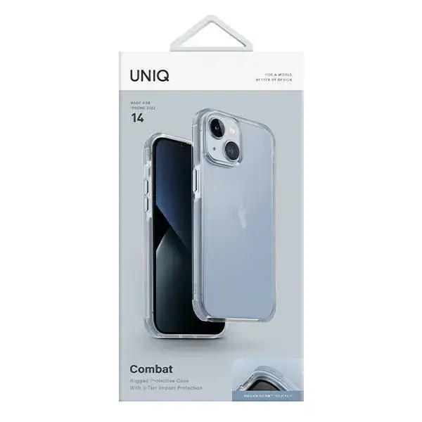 UNIQ Combat telefona maciņš priekš iPhone 14 zils