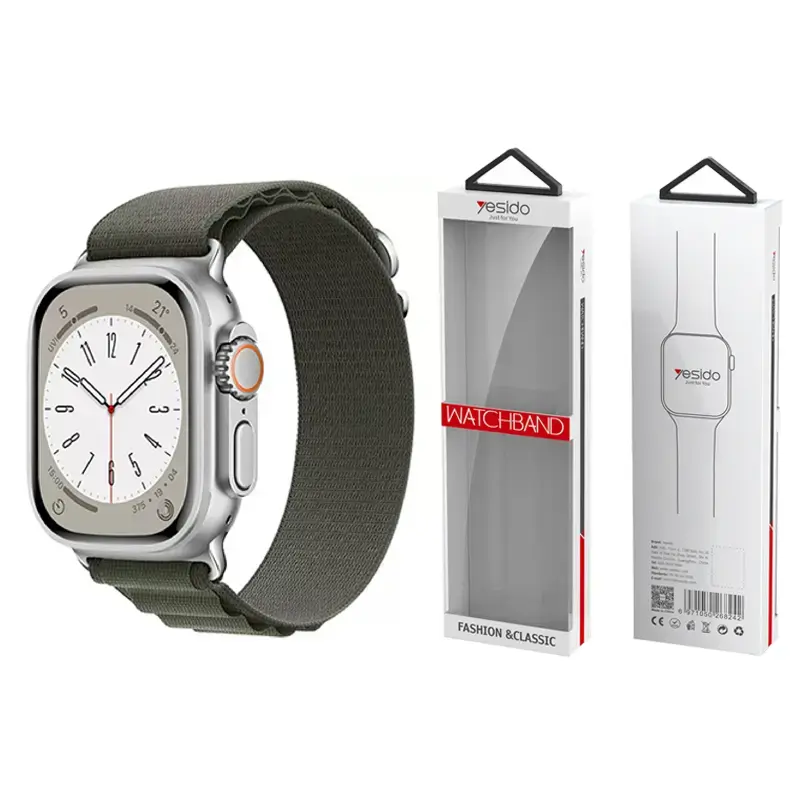 Yesido Sport Loop smartwatch strap for Apple Watch (38/40/41 mm) | Nylon | gray