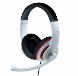Gembird MHS-03-WTRDBK white | black color