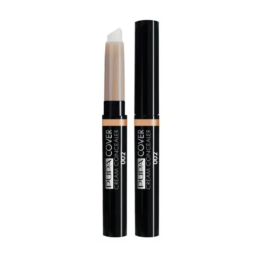 Pupa, Cover, Mattifying, Cream Concealer, 002, Beige, 2.4 ml *Tester