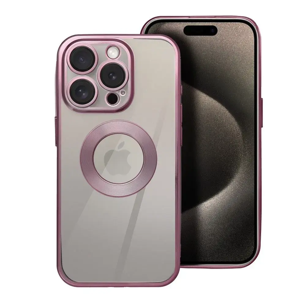 GLAM maciņš telefonam iPhone 17 Pro Max rozā