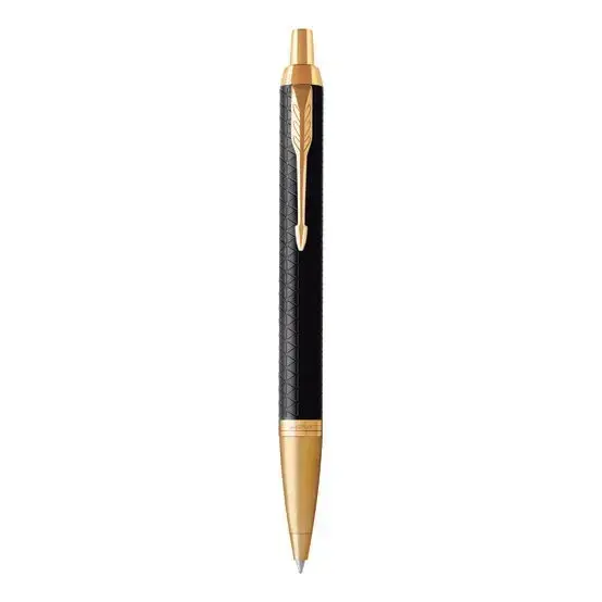 Lodīšu pildspalva PARKER IM Premium Black/Gold GT