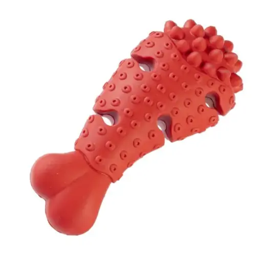 Rotaļlieta suņiem - Gimborn DOG RED TITAN CHICKEN LEG