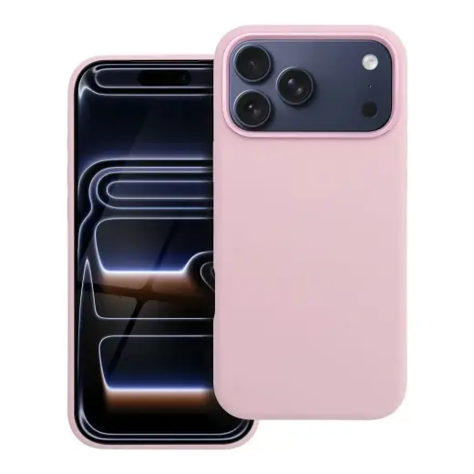 Forcell F-Protect Frame Premium telefoni ümbris MagSafe toega iPhone 17 Pro Max roosa