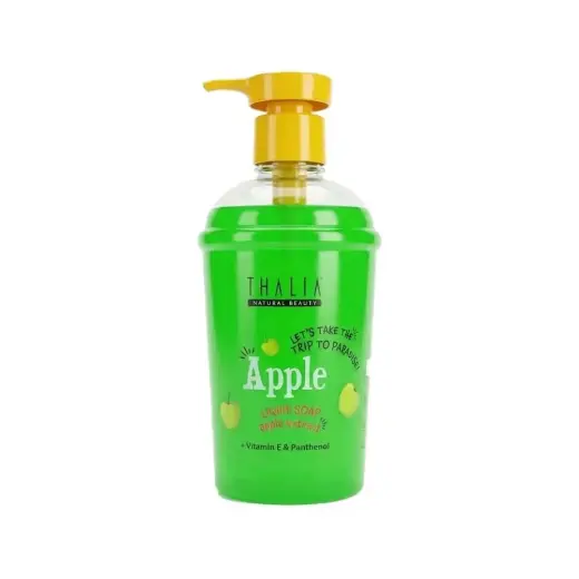 Thalia Natural Beauty, Apple, Cleansing & Hydrating, Liquid Soap, For Body & Hands, 400 ml