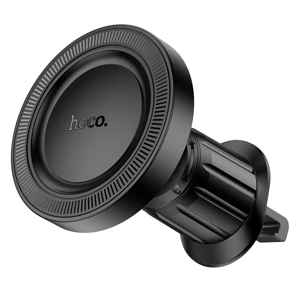 Magnetic car phone holder compatible with Magsafe Hoco air vent H56 black
