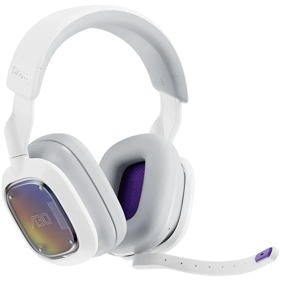 LOGITECH A30  - WHITE/PURPLE - BT - EMEA-914 - XB