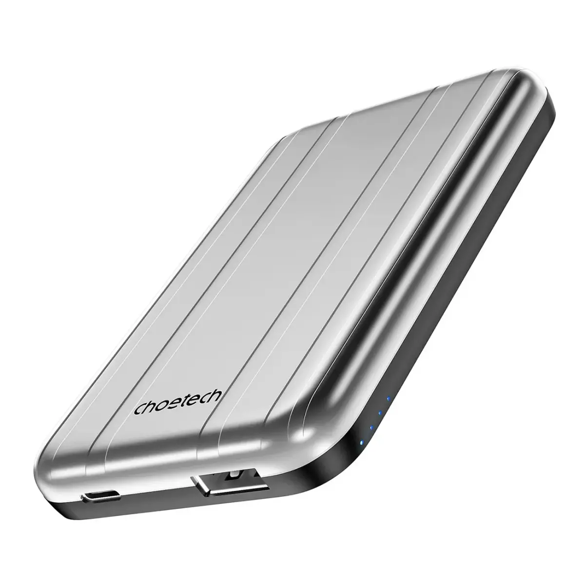 Choetech B655 mini external battery (powerbank) | 5000 mAh | MagSafe | silver