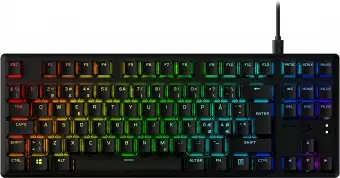 Klavatūra HyperX Alloy Origins Core PBT HX Aqua Black