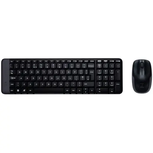 LOGITECH MK220 Wireless Combo - BLACK - GREEK