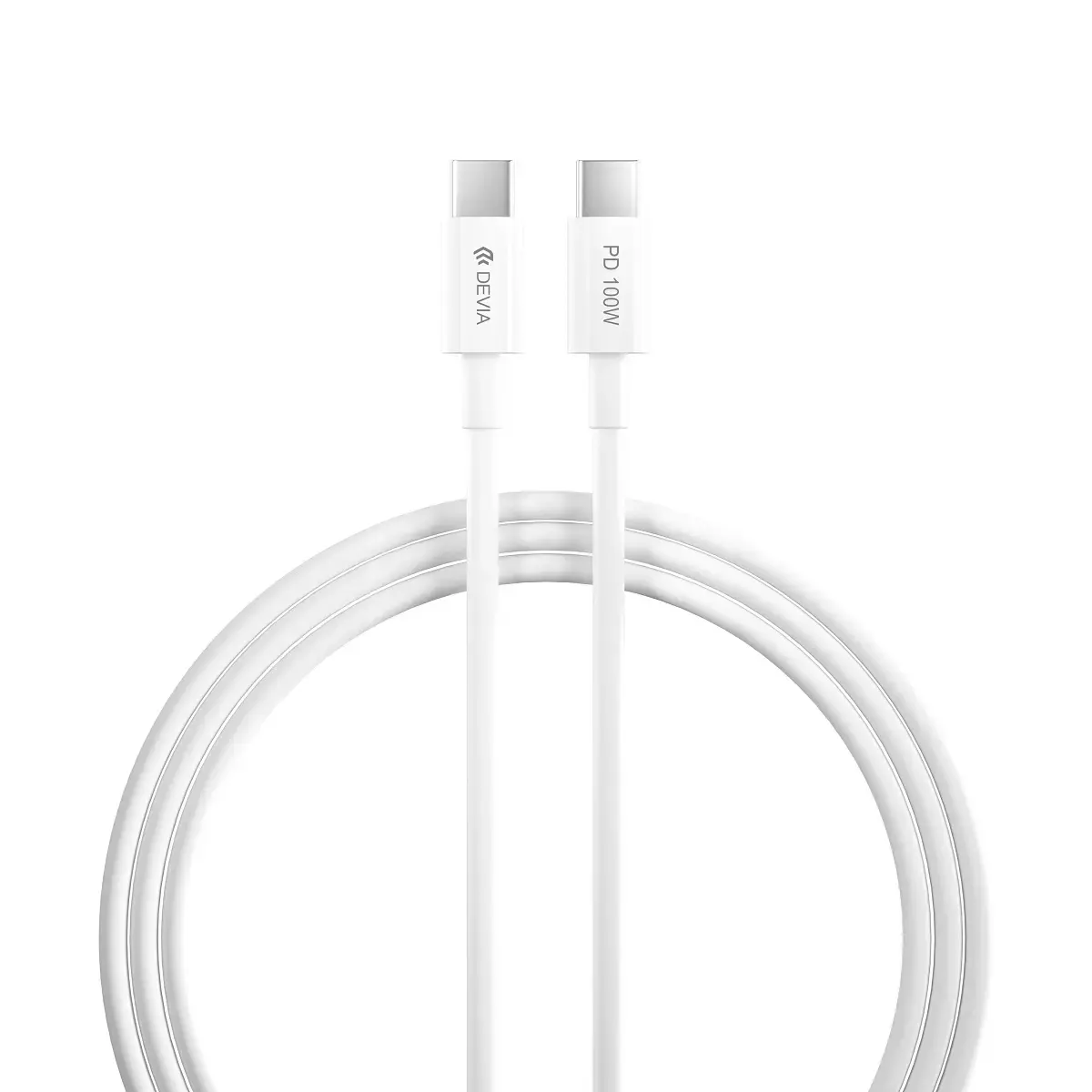 Devia cable Smart EC317 PD USB-C - USB-C 1,5 m 100W 5A white