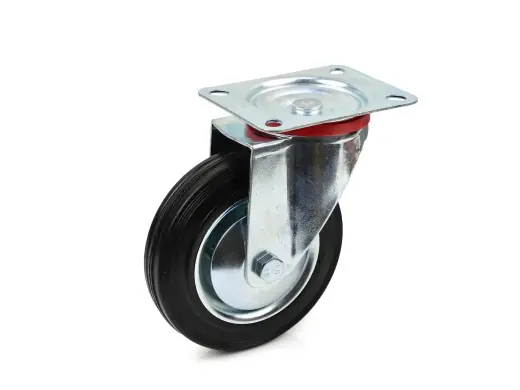 Grozušpīles ritentiņš ar plāksni 160mm