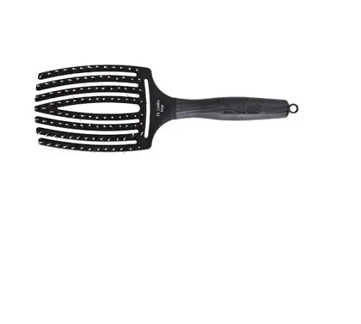 Olivia GardenFinger Brush Combo Large, Daily Care Brush, Assorted Colors Black | Black