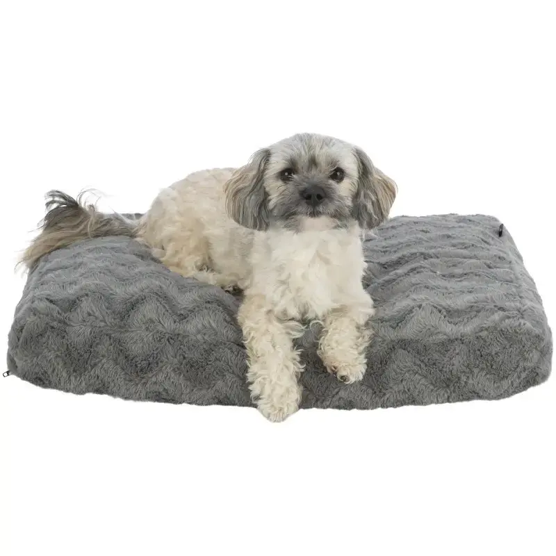 Guļvieta dzīvniekiem - Trixie Vital Loki cushion, recycled, square, 80 × 60 cm