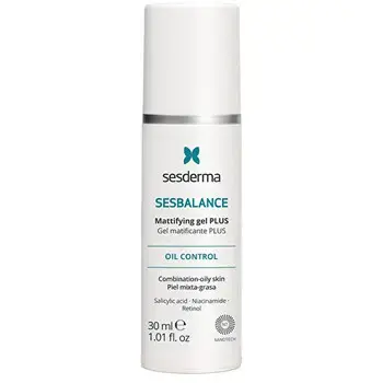 Sesbalance Mattifying Gel PLUS - Night mattifying facial gel.