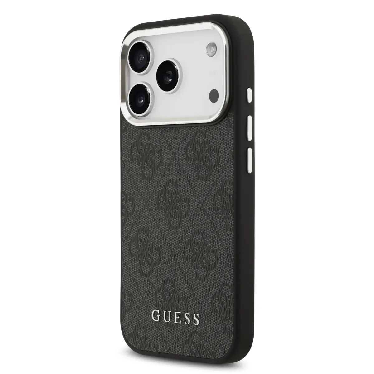 Guess 4G maciņš ar MagSafe atbalstu telefonam iPhone 17 Pro melns