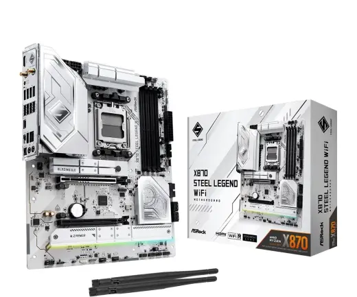 ASRock X870 Steel Legend WiFi - motherboard - ATX - Socket AM5 - AMD X870