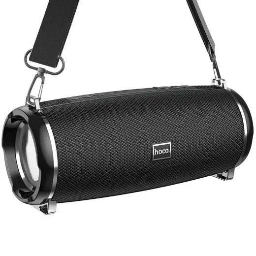 Wireless speaker LED 2 x 5W 6h Hoco HC2 black