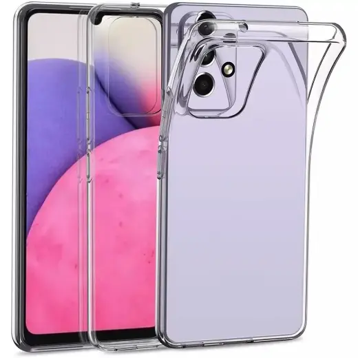 Clear 2 mm telefono dėklas Samsung Galaxy A33 5G (A336) skaidrus