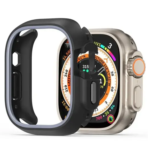 Dux Ducis Bamo чехол для умных часов Apple Watch Ultra 1/2 (49 mm) | серый