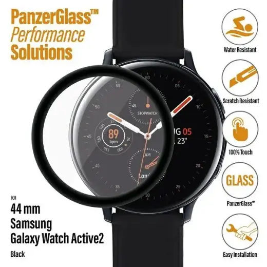 PanzerGlass Galaxy Watch Active 2 44mmczarny/black