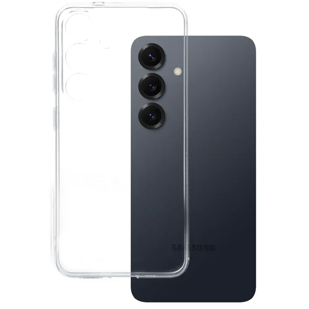 Clear Case for Samsung Galaxy S25 Przezroczysty