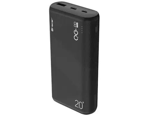 Powerbank Amos 20000mAh QC3.0-PD20W BK black