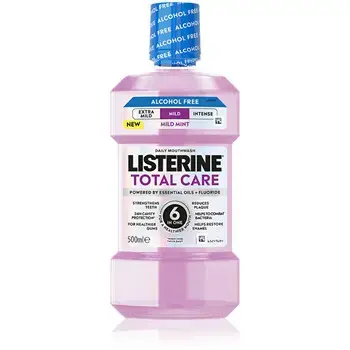 Listerine Total Care Teeth Protection Mild Taste - Complete Care Mouthwash Alcohol-Free 1000ml