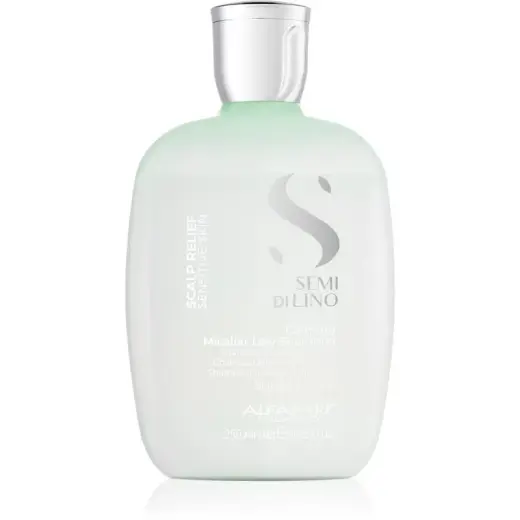 Semi Di Lino Scalp Relief Calming Micellar Low Shampoo by Alfaparf Milano for Unisex - 8.45 Oz Shampoo