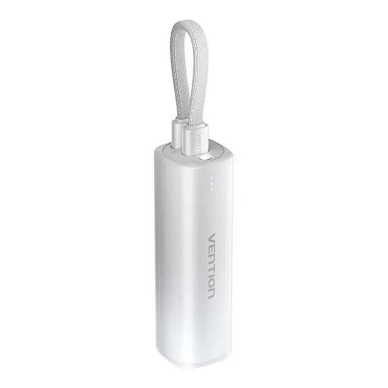 Vention FHWM0 external battery (powerbank) | 5000 mAh | 20W | USB-C, Lightning | gray