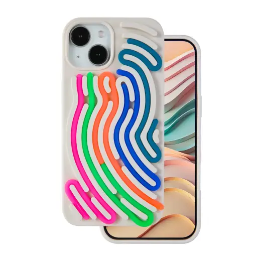 DIY Snake maciņš telefonam iPhone 11 bēšs