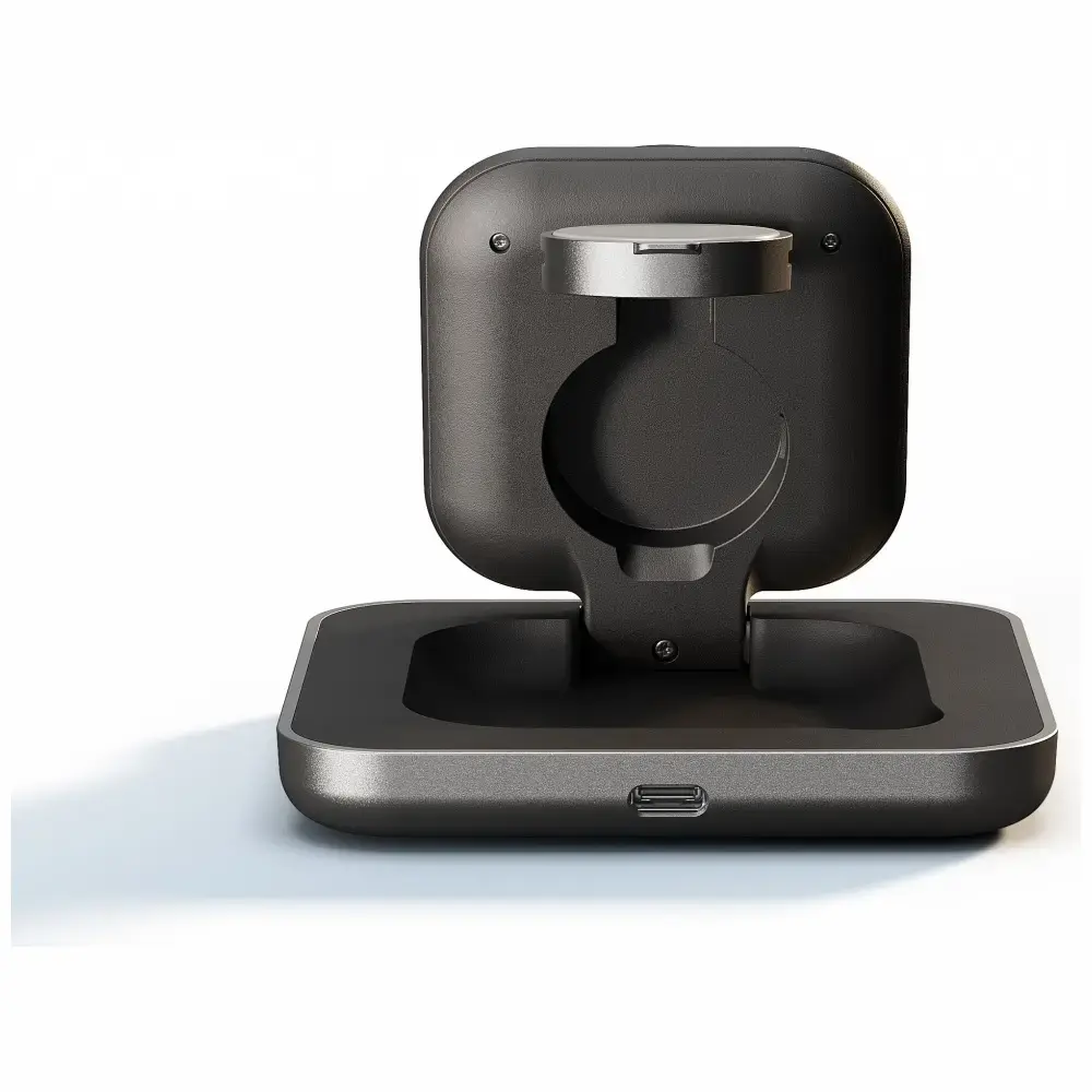 Zens Nightstand Charger Pro 2 2-in-1 bezvadu lādētājs | Qi 2 | Saderīgs ar MagSafe | 15W