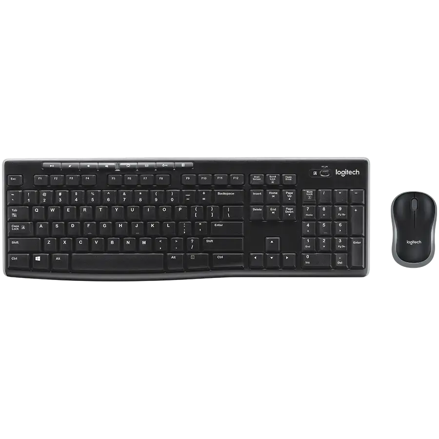 LOGITECH MK270 Wireless Combo - BLACK - RUS