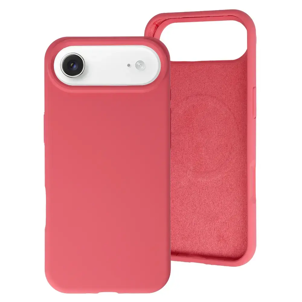 MagColor Pure maciņš telefonam iPhone 17 Air sarkans