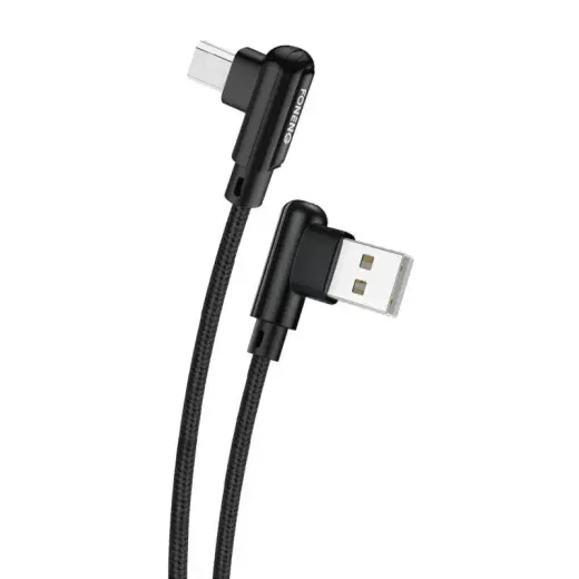 Foneng X70 data transfer and charging cable | USB-A to Micro USB | 15W | 1m | black