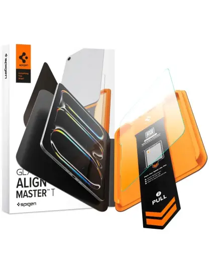 SZKŁO HARTOWANE SPIGEN ALM GLAS.TR T IPAD PRO 11” 5 / 6 / 2024-2025 CLEAR