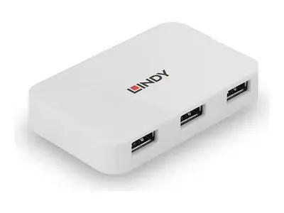 Lindy 4 Port USB 3.0 Hub Basic - hub - 4 ports