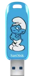 Zibatmiņa Sandisk Smurfs 128GB Brainy Smurf Edition