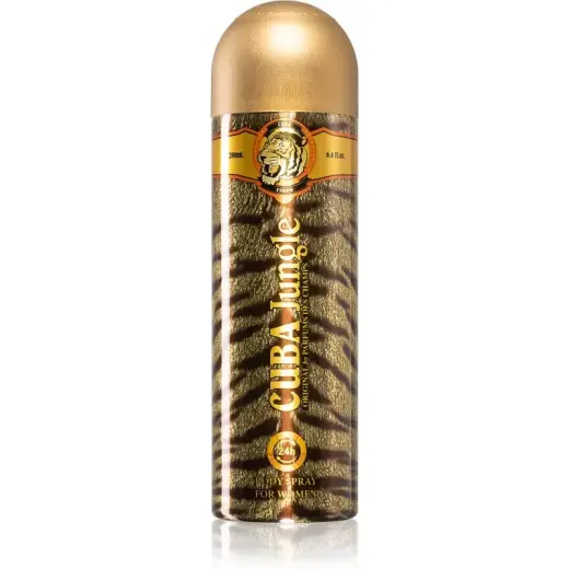 Cuba 6.6 Oz Women Cuba Jungle Tiger Body Spray